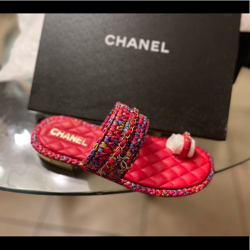 Chanel sandals  Size 40/ 9